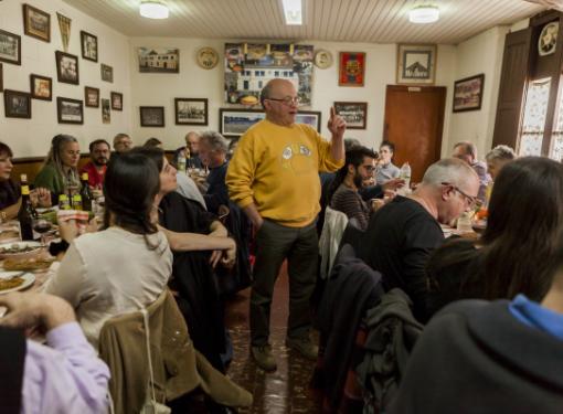 Dinar de cantadors i cantadores amb Joan Garriga 